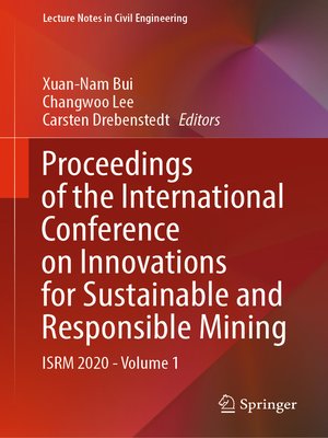 cover image of Proceedings of the International Conference on Innovations for Sustainable and Responsible Mining